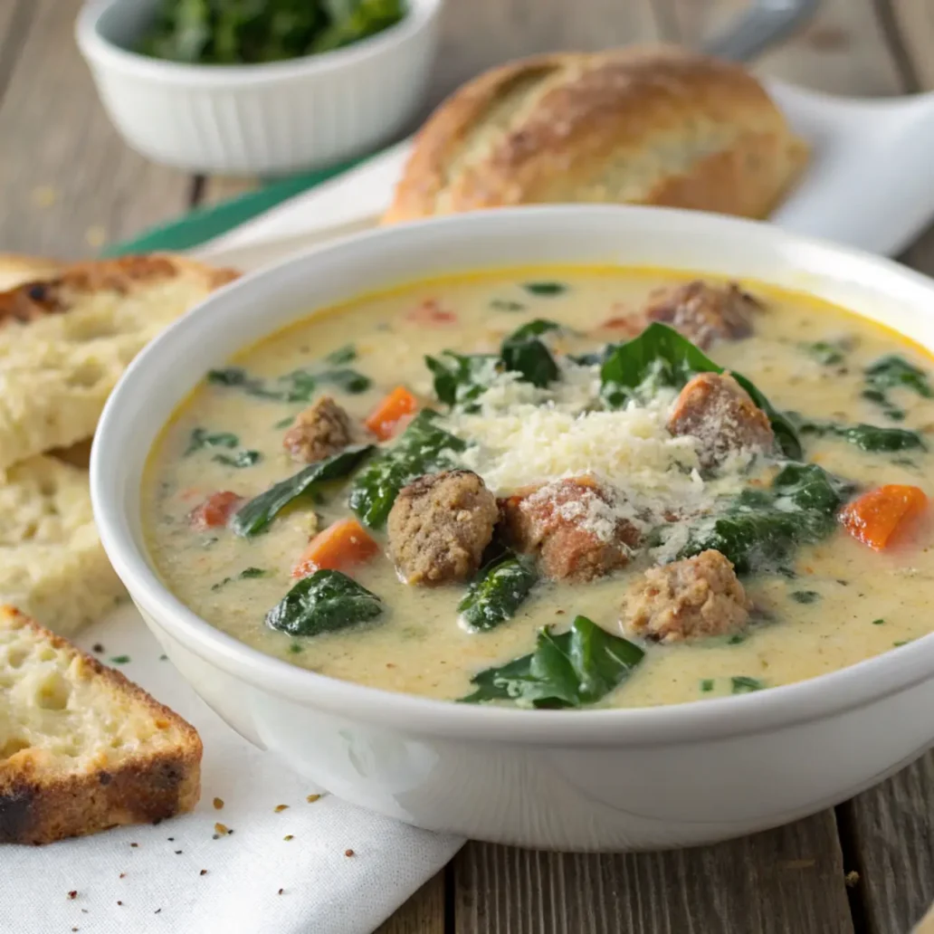 creamy parmesan italian sausage soup creamy parmesan italian sausage soup