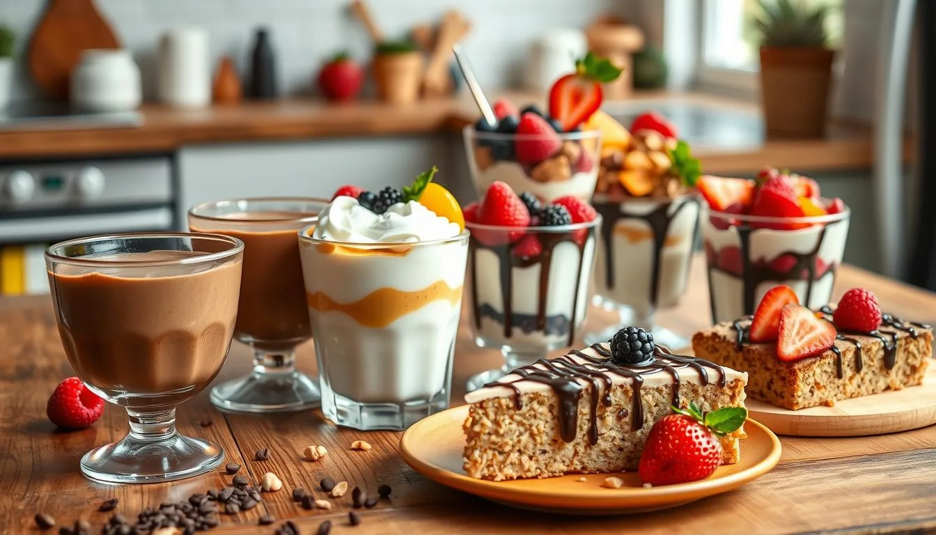high protein dessert recipes