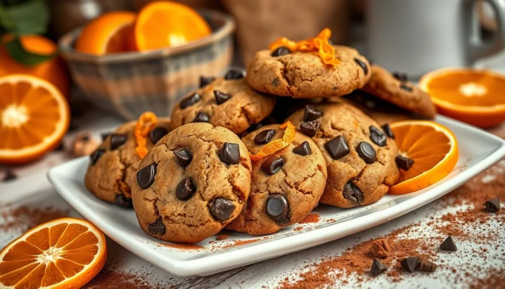 orange chocolate cookies orange chocolate cookies