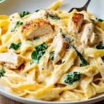 Creamy Garlic Parmesan Chicken Pasta
