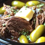 Crockpot Mississippi Pot Roast