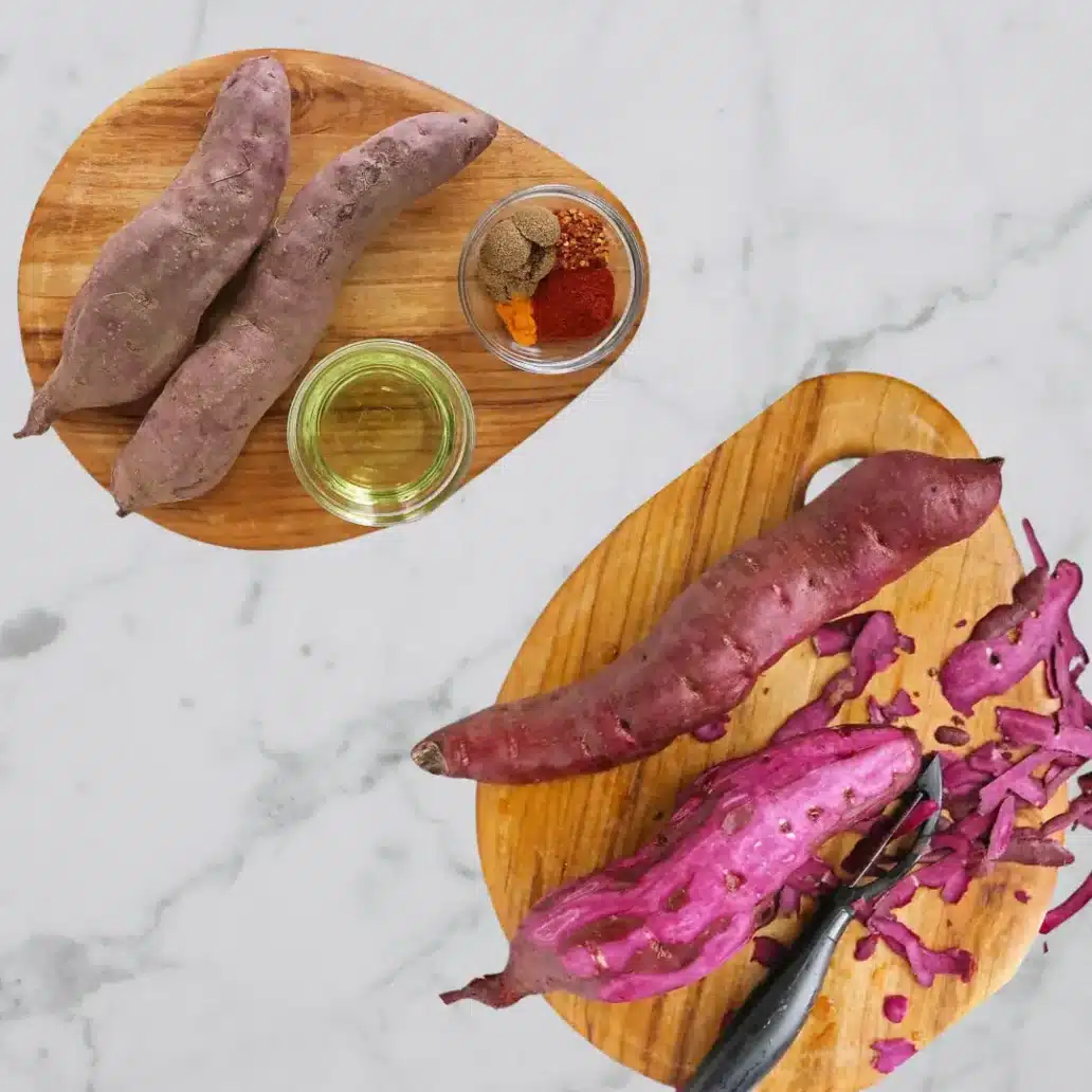 Purple Sweet Potatoes