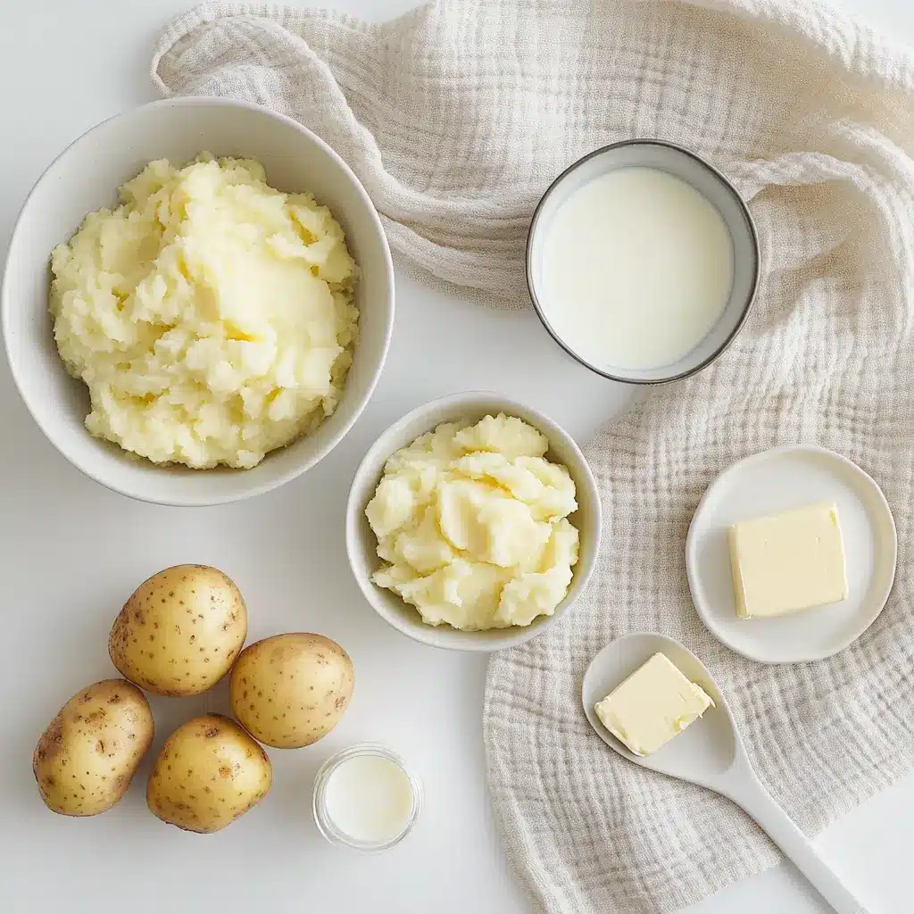 Steps to prepare infant mashed potatoes