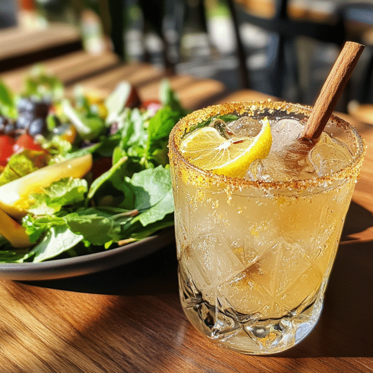 Natural Mounjaro weight loss recipe drink with lemon and ginger