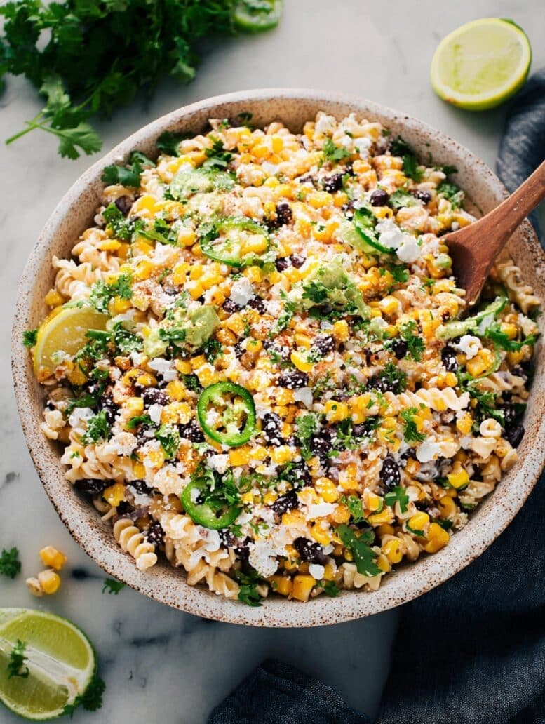 Mexican Street Corn Pasta Salad