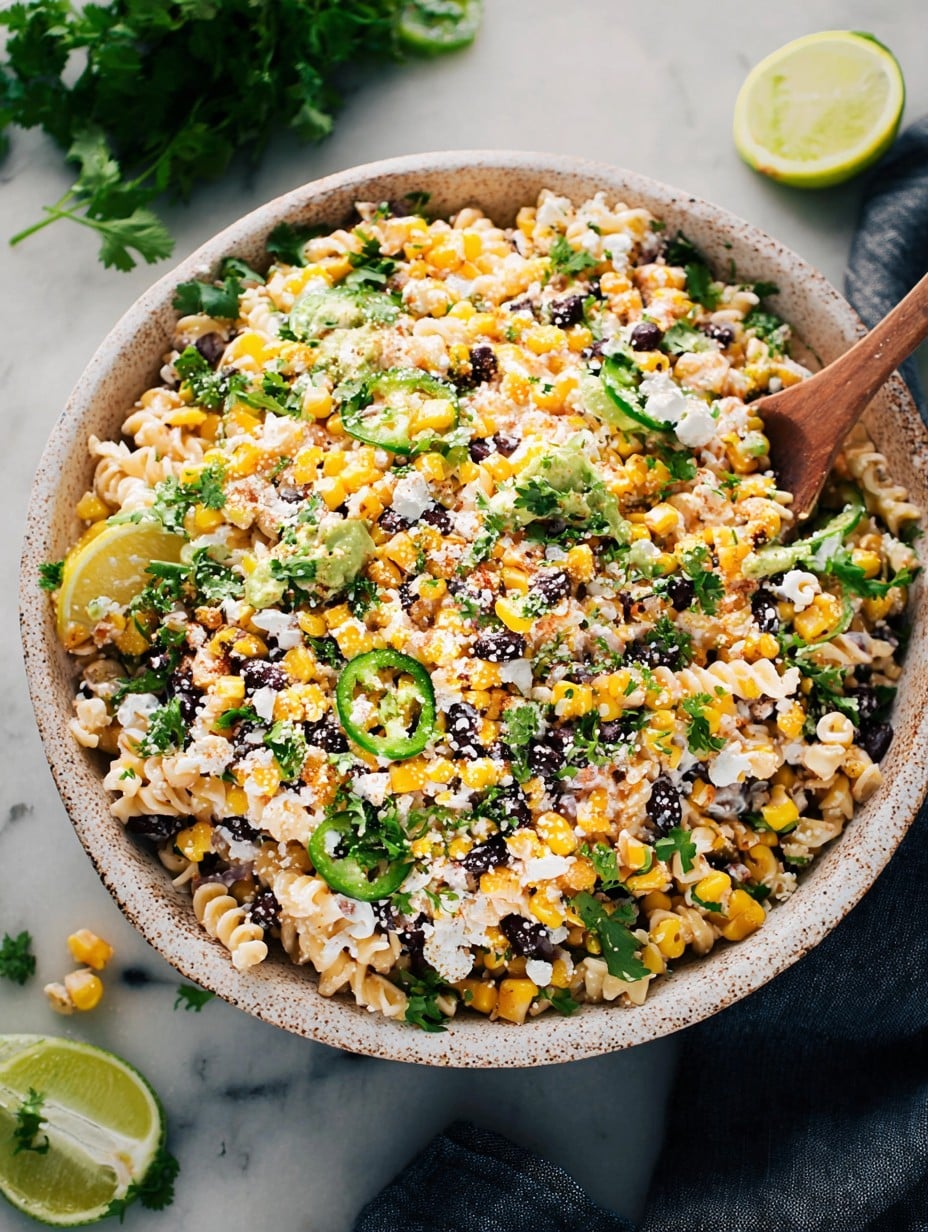 Mexican Street Corn Pasta Salad