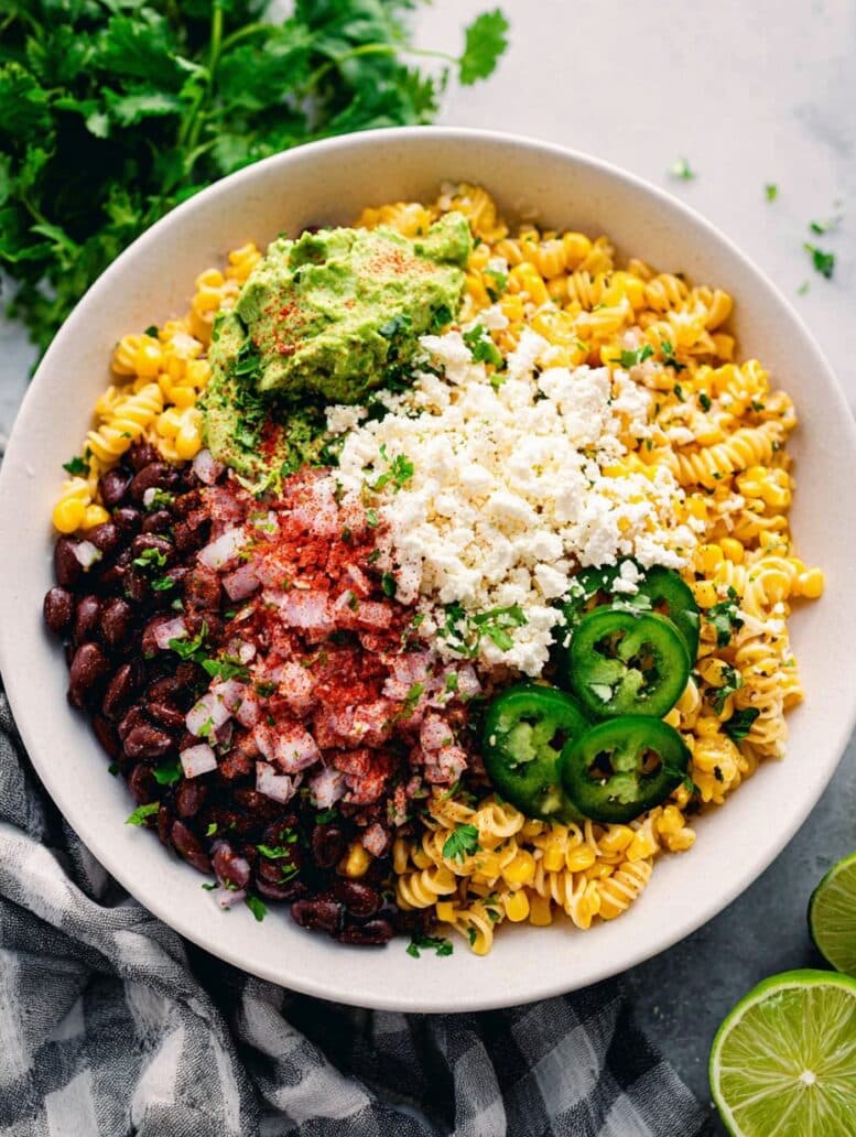 ingredients Mexican Street Corn Pasta Salad