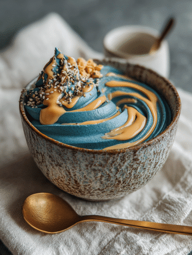 Healthy moonbeam ice cream with nutrition info