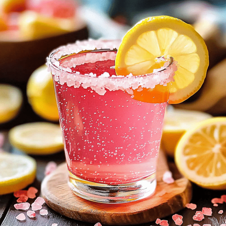 pink salt recipe for losing weight in a cozy kitchen