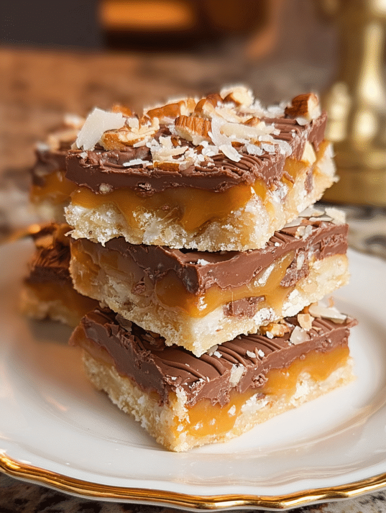 Cake Mix Toffee Bars